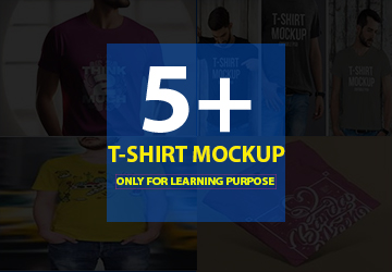 T-Shirt Mockup Bundle 02